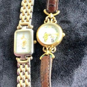 Vintage Disney watches set of two